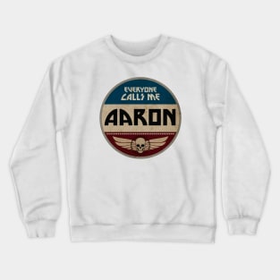 Vintage Name Tag: Aaron Crewneck Sweatshirt